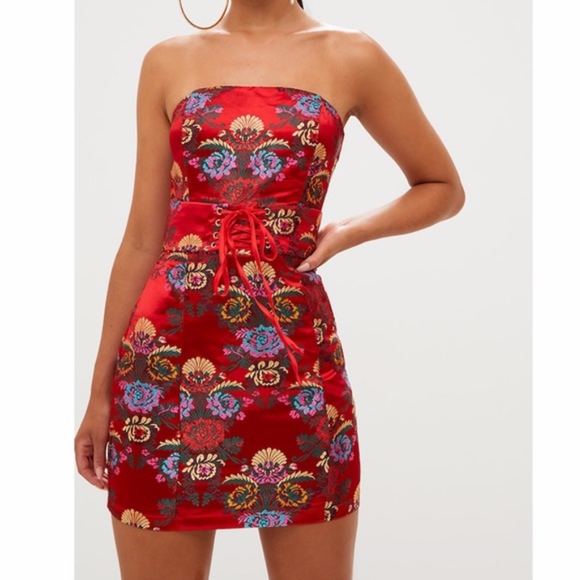 pretty little thing chinese dress
